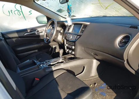 2019 Nissan Pathfinder Sv z USA, uszkodzony, nr VIN 5N1DR2MM0KC639590